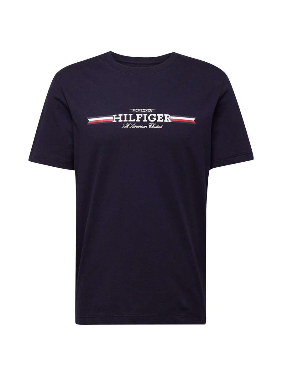 

Классическая футболка TOMMY HILFIGER Shirt, темно-синий