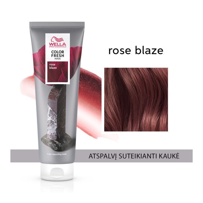 Маска для волос Color Fresh, тонирующая Wella Professionals, 150 мл (rose blaze) — фото 2
