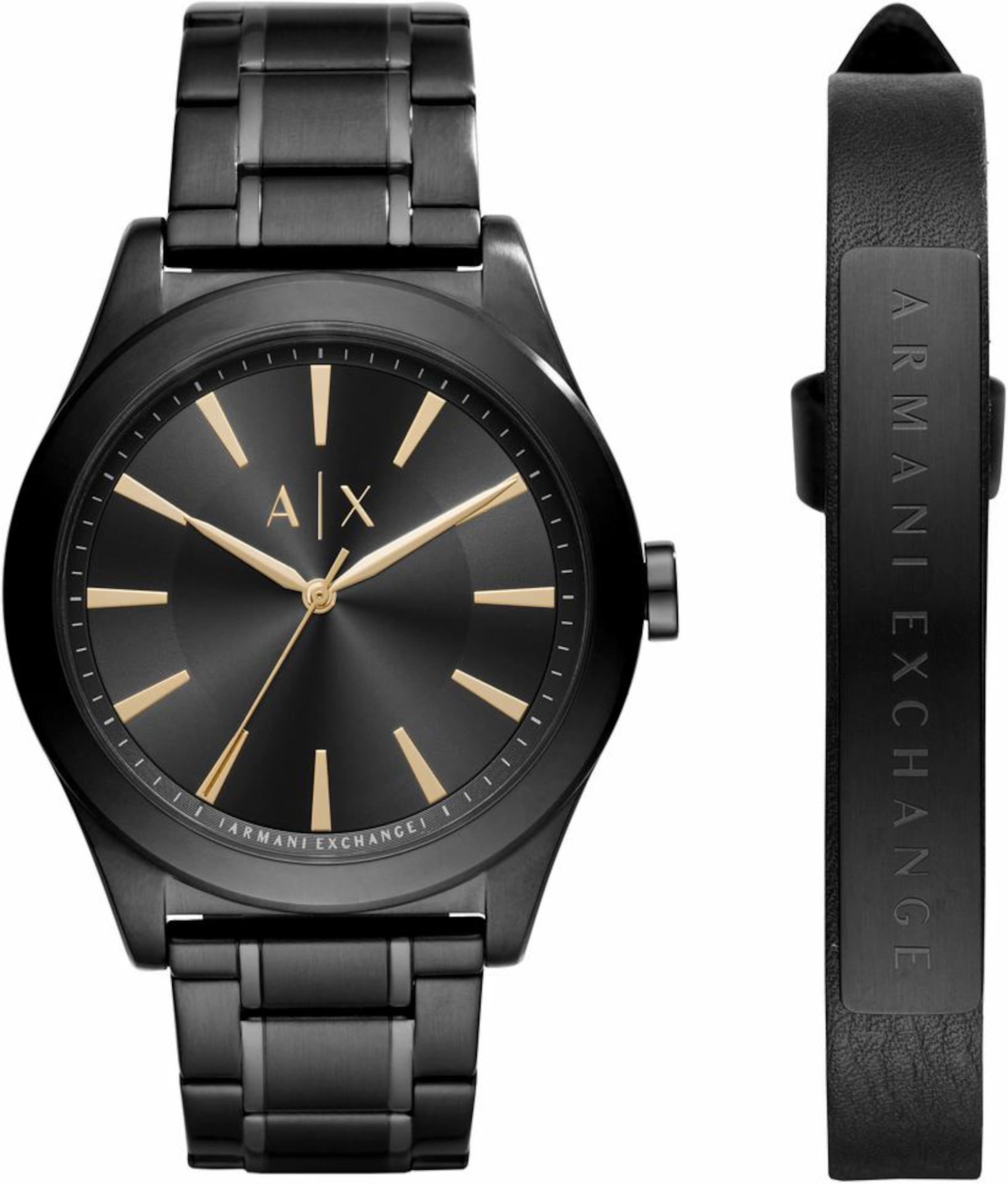 

ARMANI EXCHANGE Аналоговые часы в черном цвете