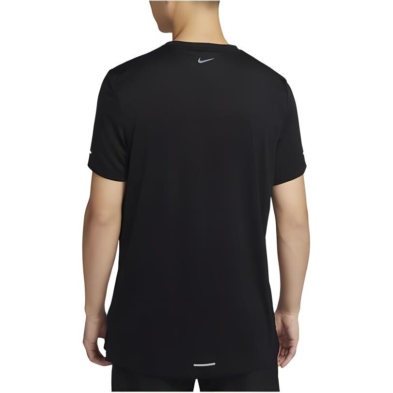 Футболка Dri-Fit Rise 365 мужская черная Nike, черный — фото 4