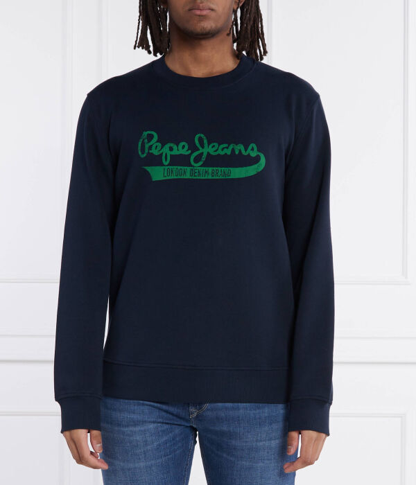 

Свитшот мужской Pepe Jeans London с логотипом бренда, синий