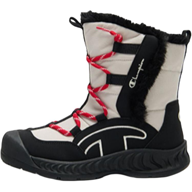 Городские уличные ботинки Outdoor Urban Techwear нескользящие, водонепроницаемые и дышащие утепленные высокие детские зимние ботинки Champion Kids, белый — фото 2