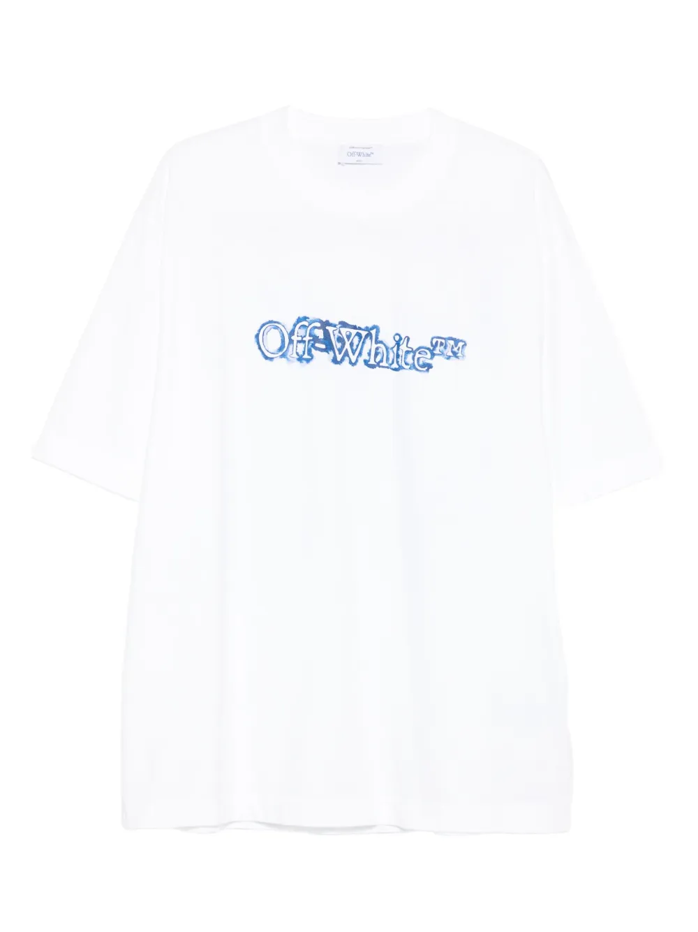 

Футболка с логотипом Off-White, белый