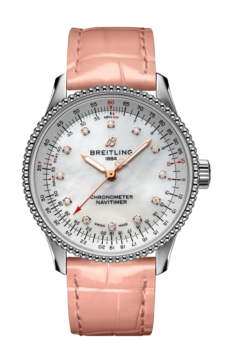 NAVITIMER AUTOMATIC 35 - A17395211A1P3 BREITLING, золотой