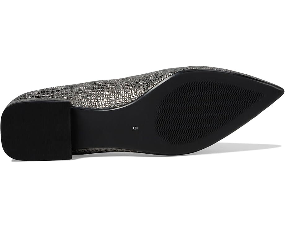 Туфли на плоской подошве Marc Joseph New York Stafford Ave, цвет Metallic Pewter Gator — фото 3