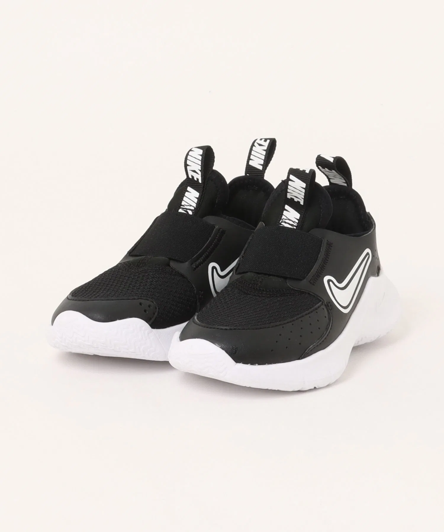 Детские кроссовки NIKE Flex Runner 3 PS чёрно-белые
