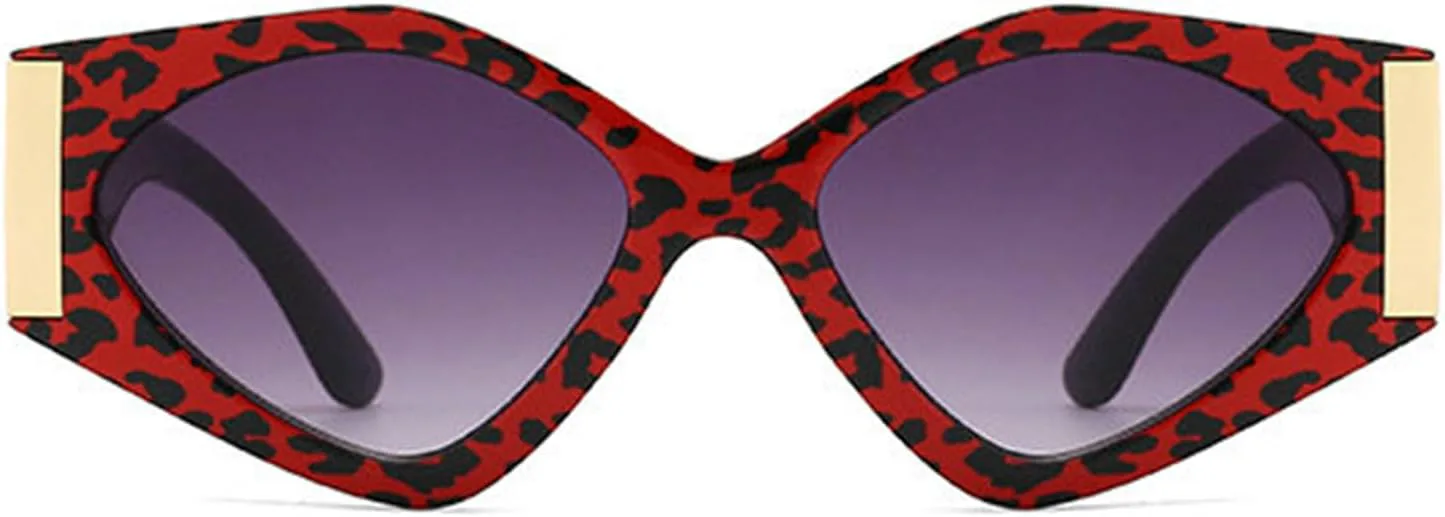 

Хелена, солнцезащитные очки в винтажной оправе большого размера, женские, роскошные, большие, в форме «кошачий глаз», модные женские S67 helena, Red Demi