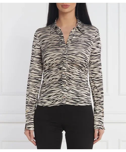 

Рубашка Slim fit Patrizia Pepe, черный