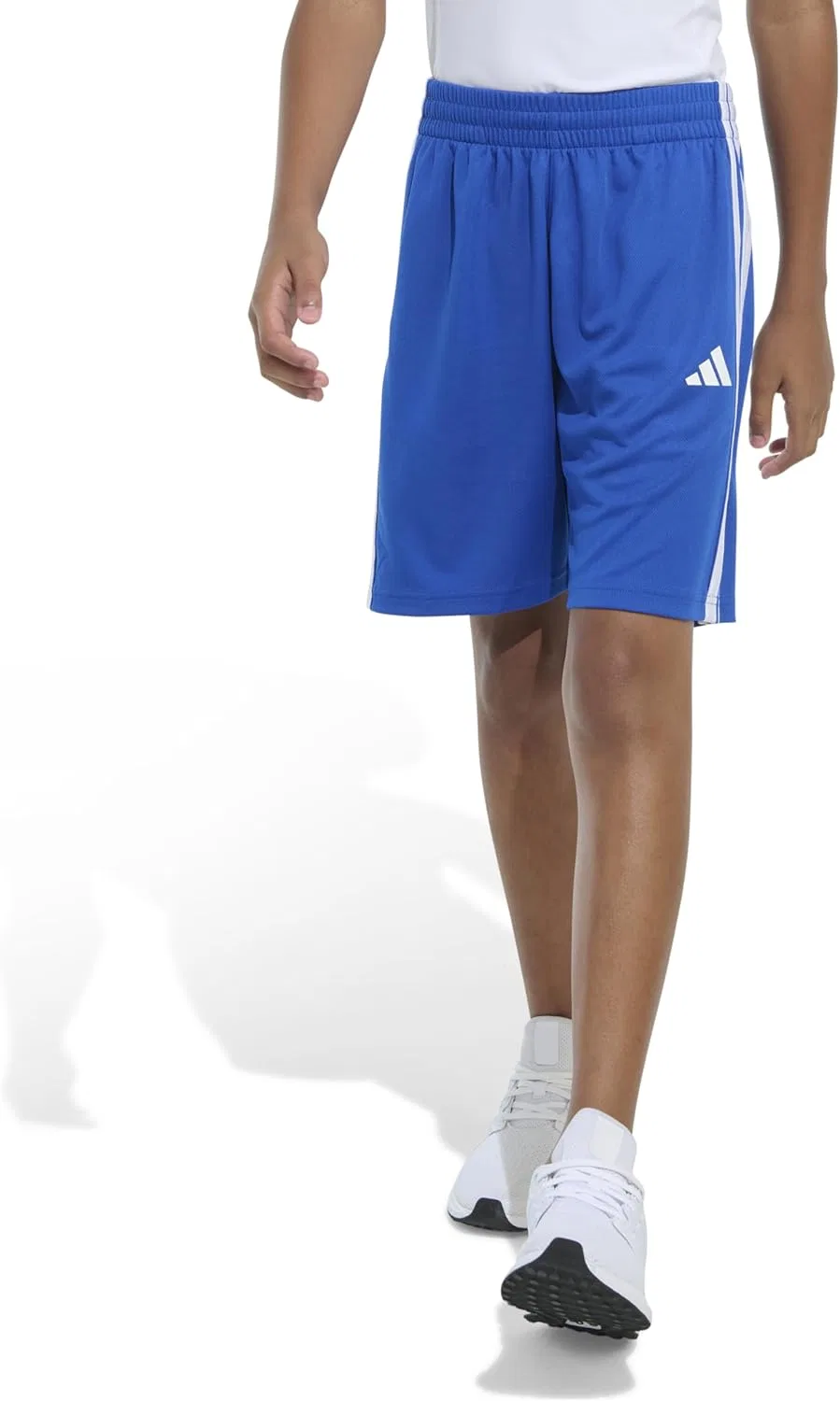 Детские шорты Adidas Essentials с тремя полосками, Team Royal Blue — фото 3