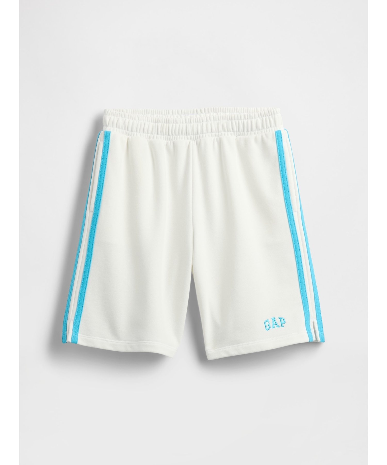 Винтажные мягкие спортивные шорты с логотипом Детские Gap, NEW OFF WHITE V2 — фото 4