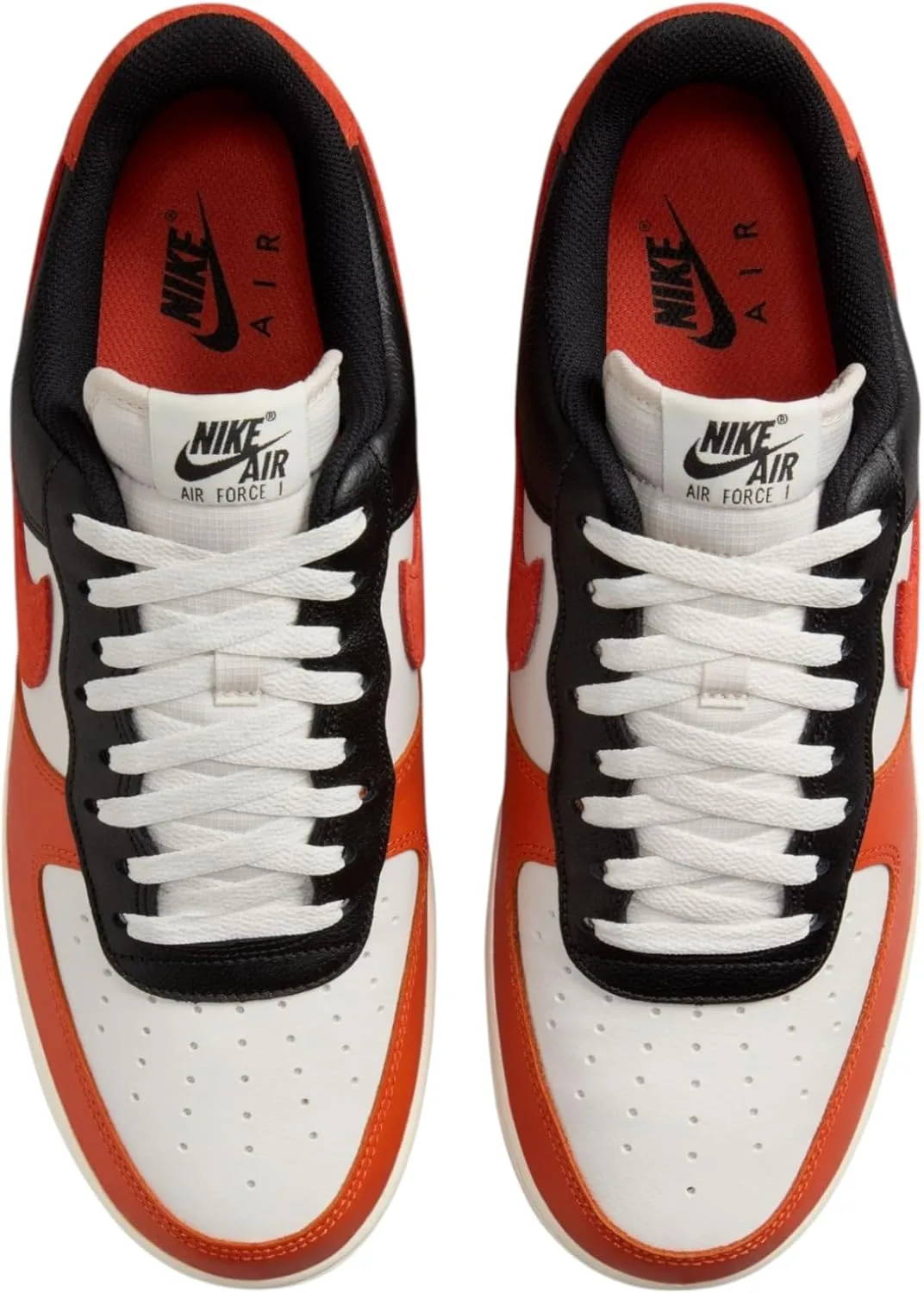 Мужские кроссовки Nike Air Force 1 '07 Lv8, черный/слоновая кость — фото 4
