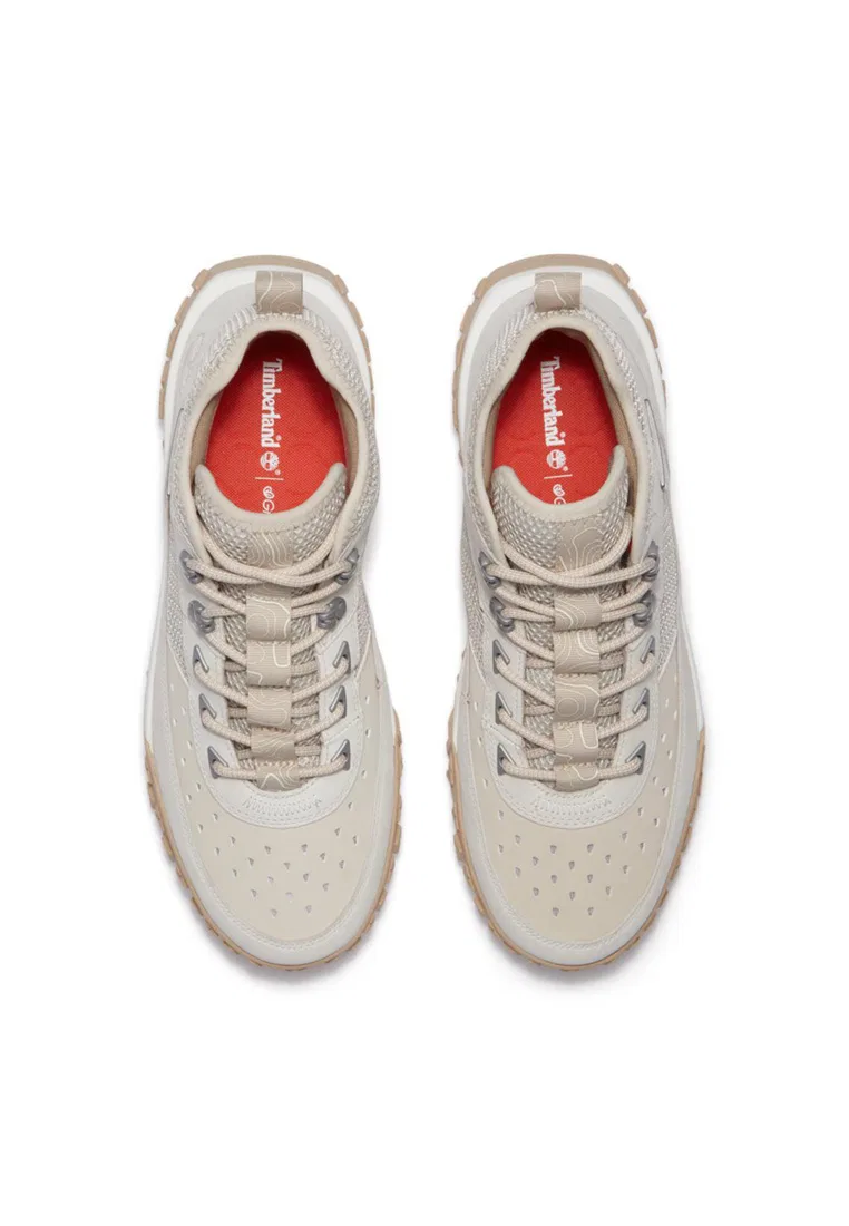 Мужские походные ботинки, шнуровка, GreenStride Motion 6 Mid, Merrell, зеленые Timberland — фото 2