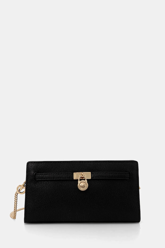 

Кожаная сумка Michael Michael Kors, черный