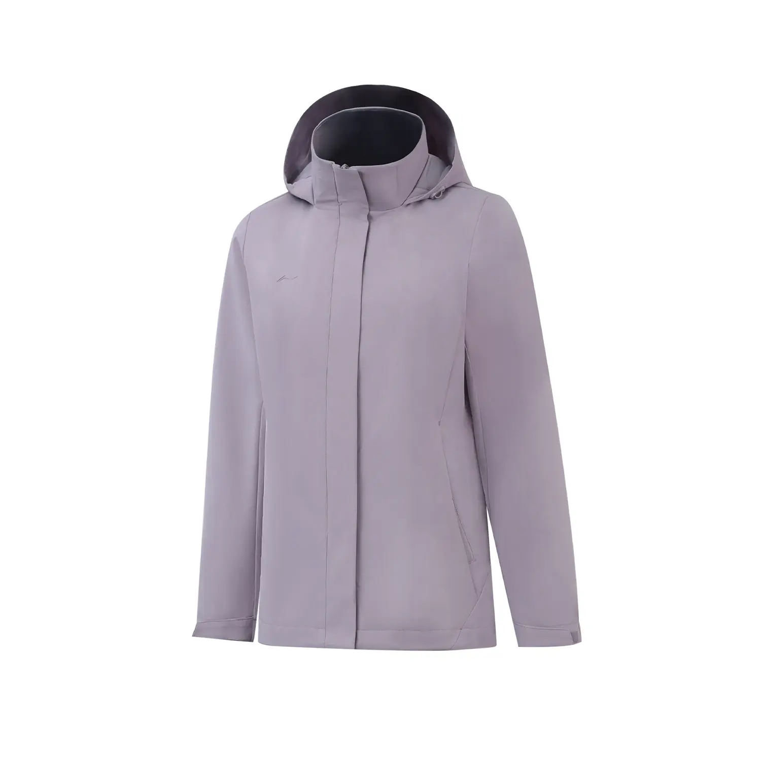 

LINING Женское пальто из парчи фиолетовое, Brocade Purple