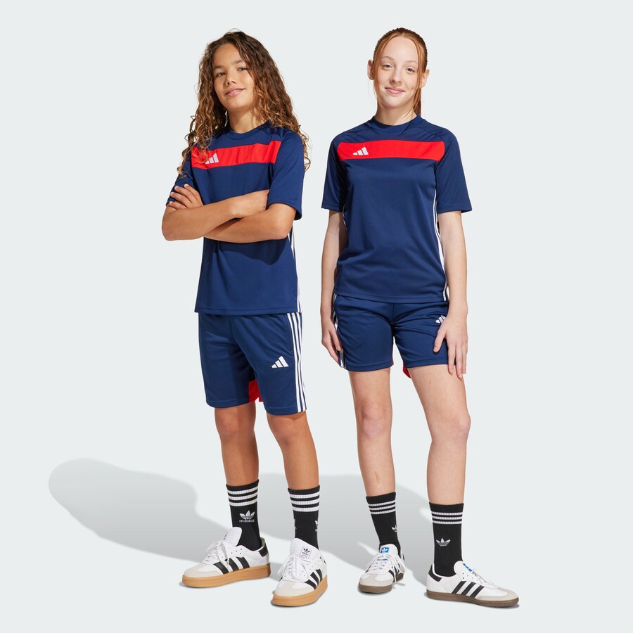 Тренировочные брюки свободного кроя ADIDAS PERFORMANCE Tiro 25 Essentials, синий — фото 4