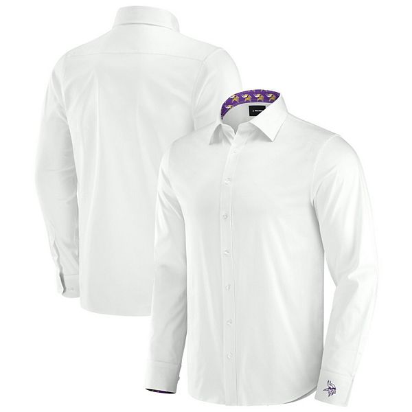 

Мужская рубашка j palmer white minnesota vikings man-in-motion с длинным рукавом Unbranded