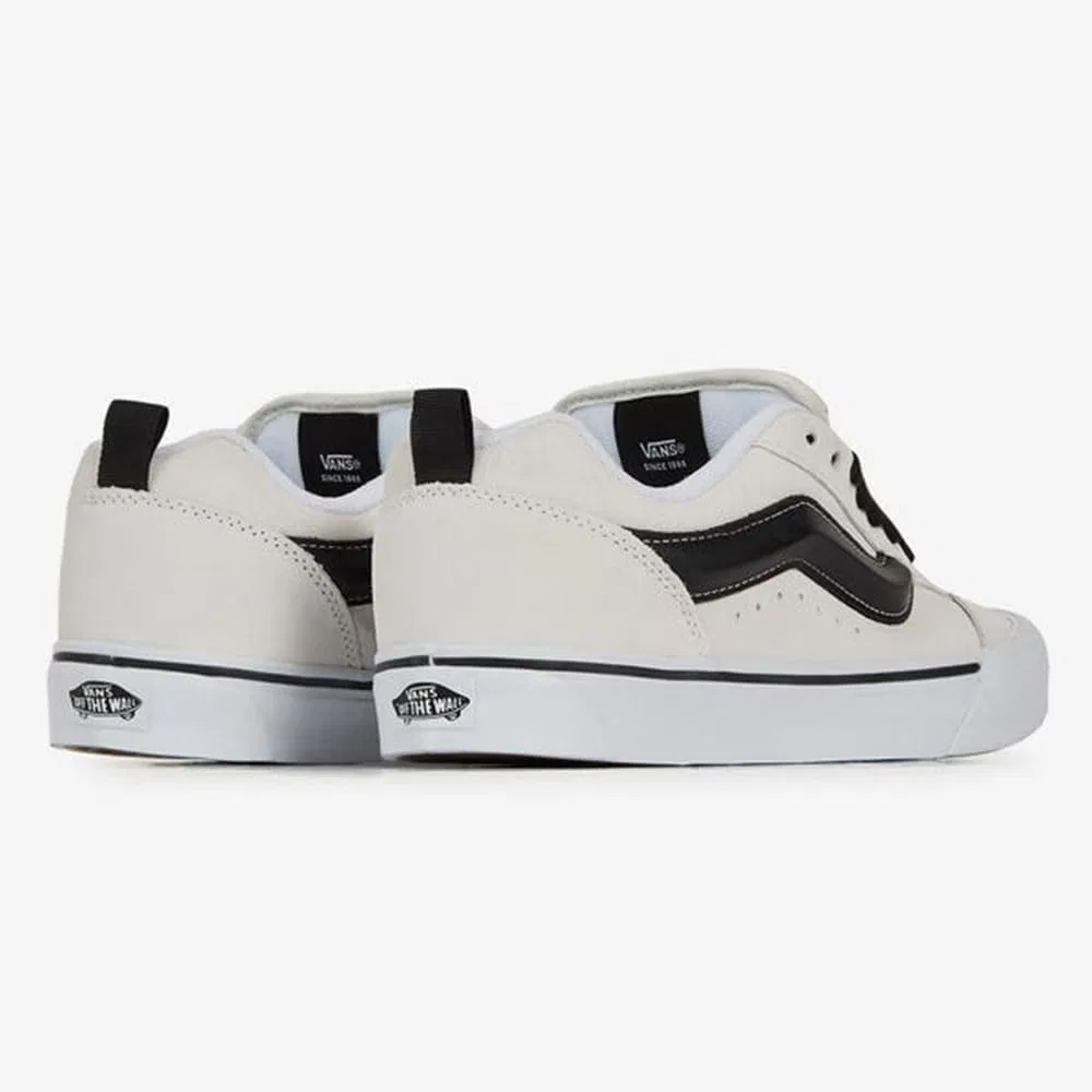 Кроссовки Vans Knu Skool Suede, Black White — фото 3