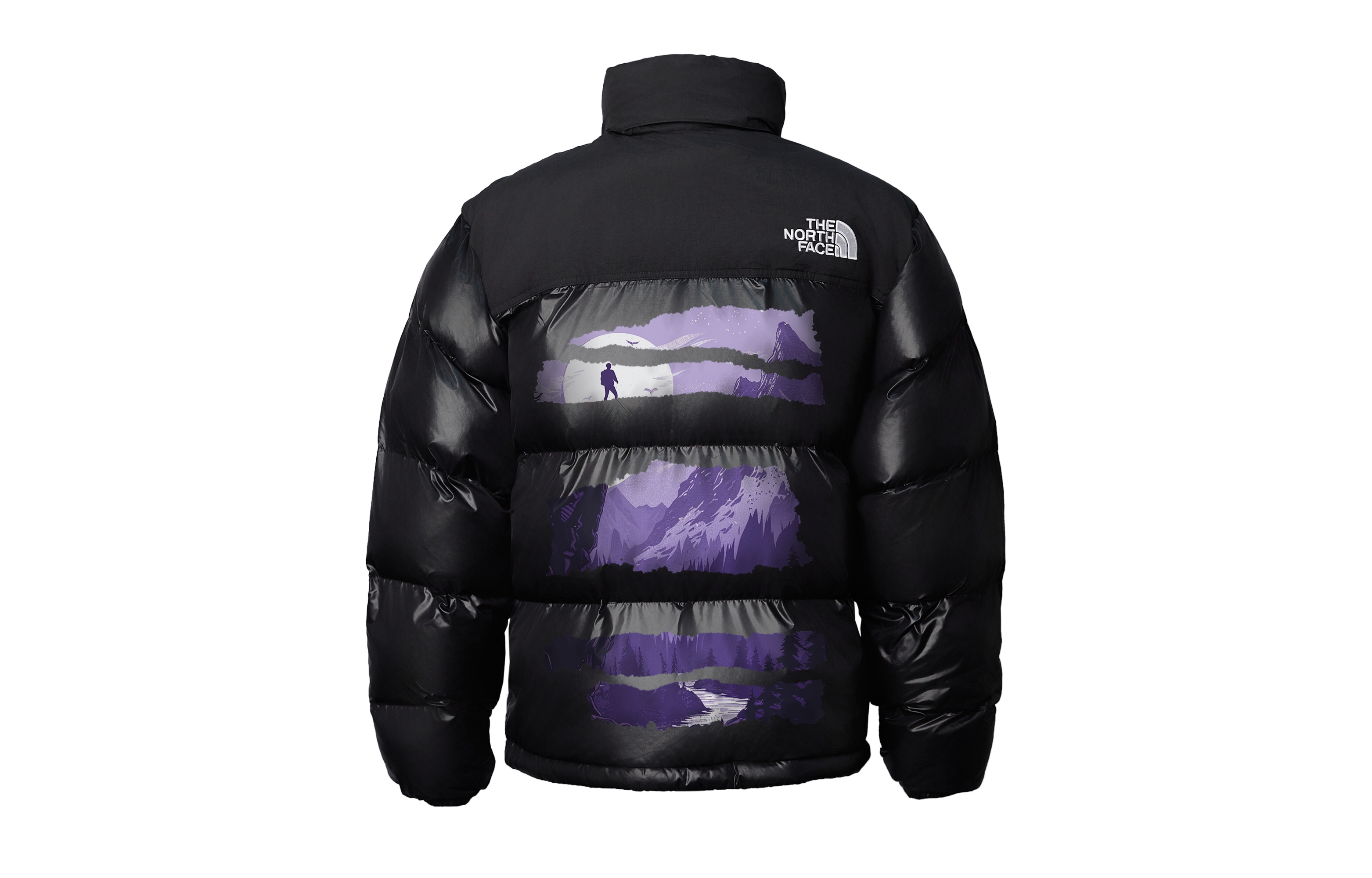 

THE NORTH FACE Пуховик Nuptse мужской черный, Black