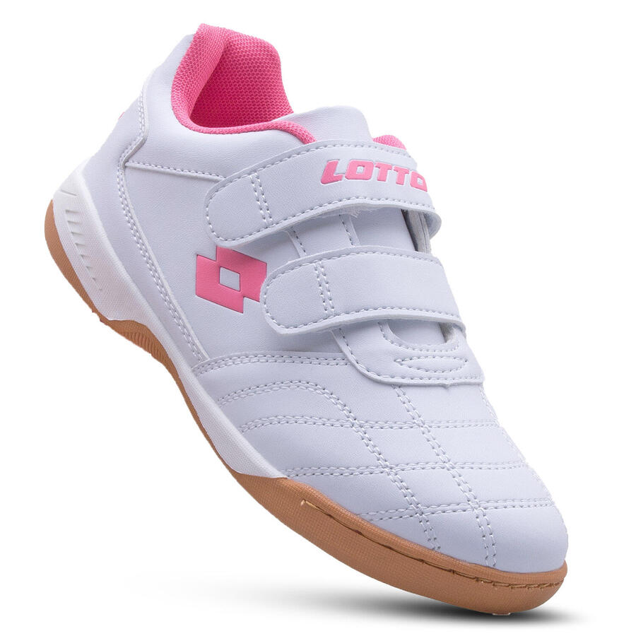 

Низкие кроссовки Lotto Shoes PACER K для детей 2600110K, белые/розовые