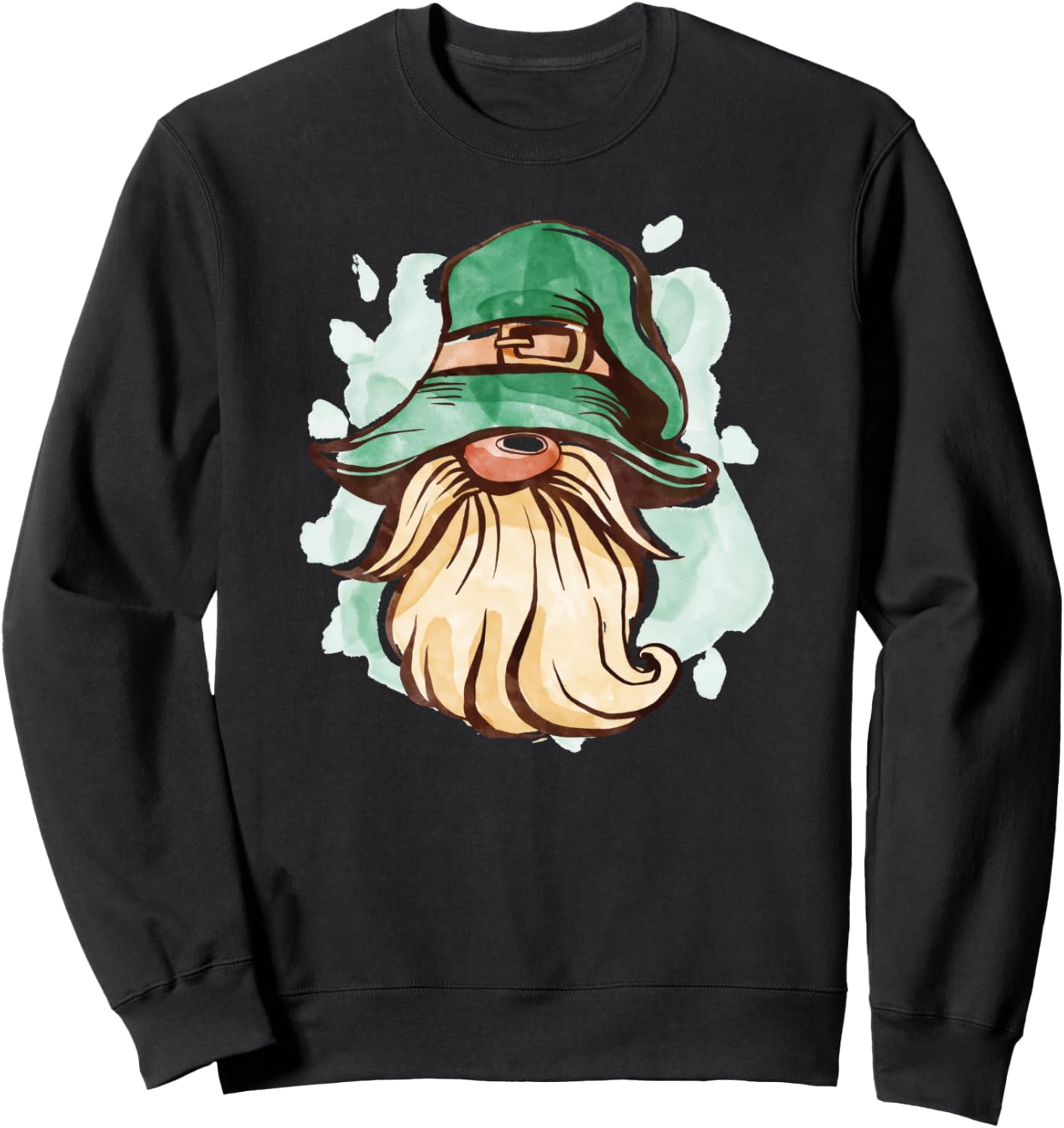 

Забавная толстовка с изображением волшебника-гнома в стиле комиксов для мужчин, женщин и детей Hobby Gardener In Nature Art Lucky Charm Gift, черный