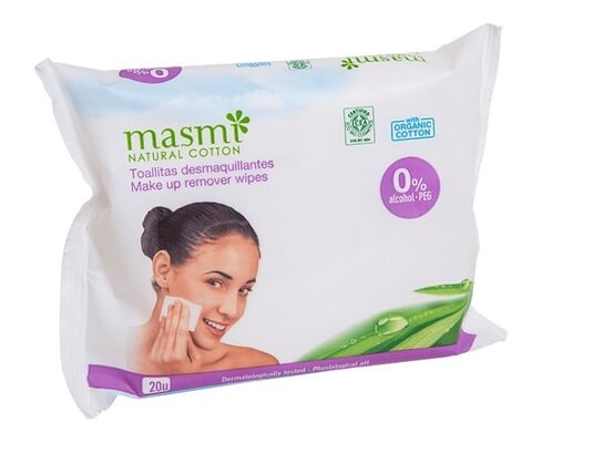

Влажные салфетки для снятия макияжа MASMI 20 шт.