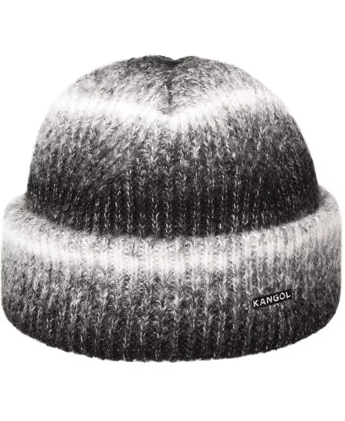 

Меланжевая двухсторонняя шапка-бини Kangol, черный