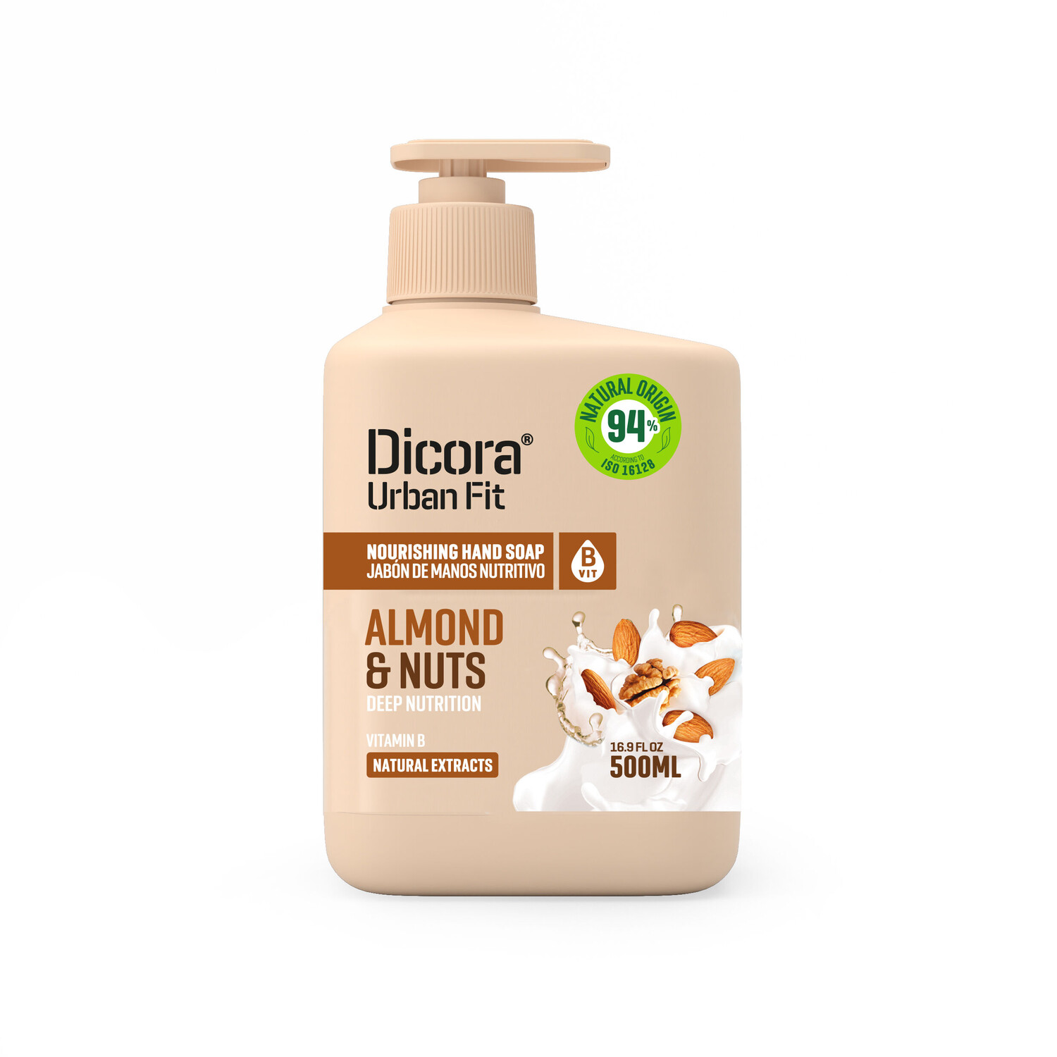 

Мыло для мытья рук Dicora Almond&Nuts, 500 мл