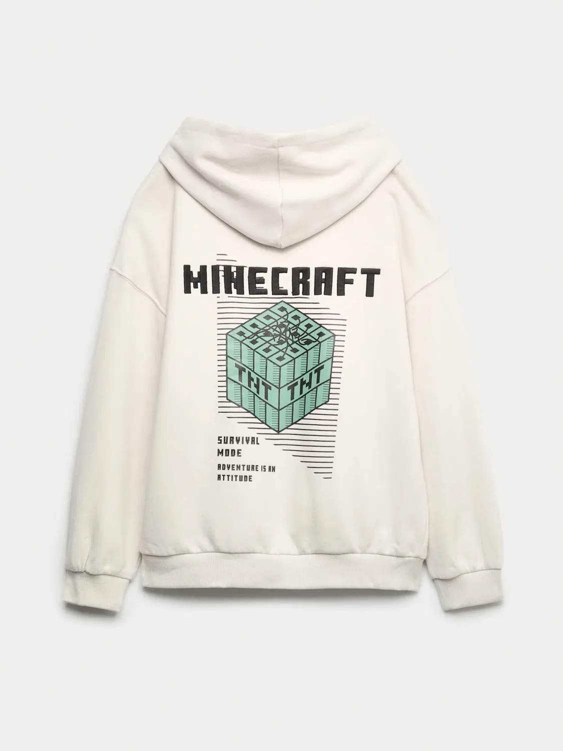 Толстовка Marks & Spencer Minecraft, бежевый — фото 2