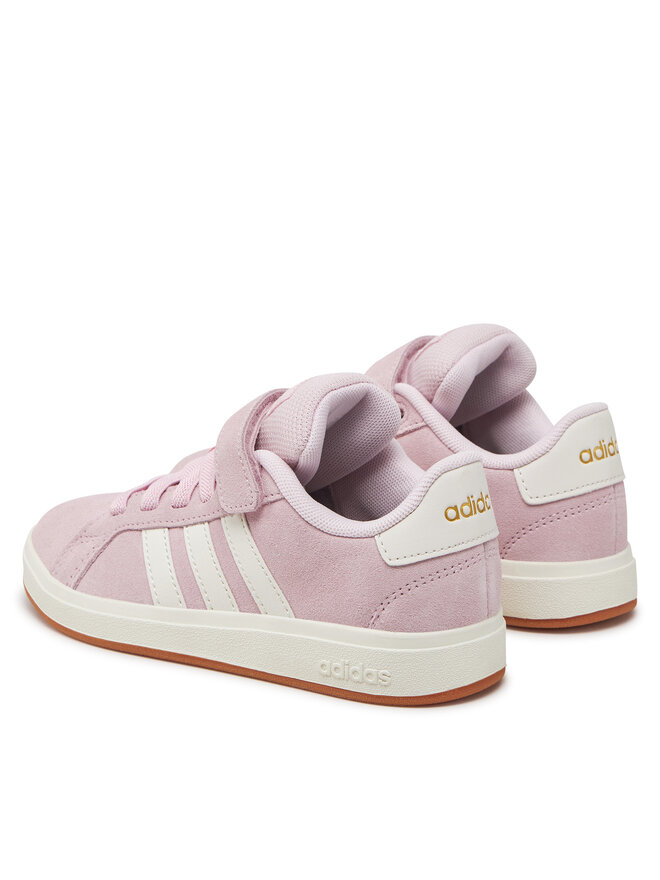 Кроссовки adidas Grand Court 00s JH6181, розовый — фото 3