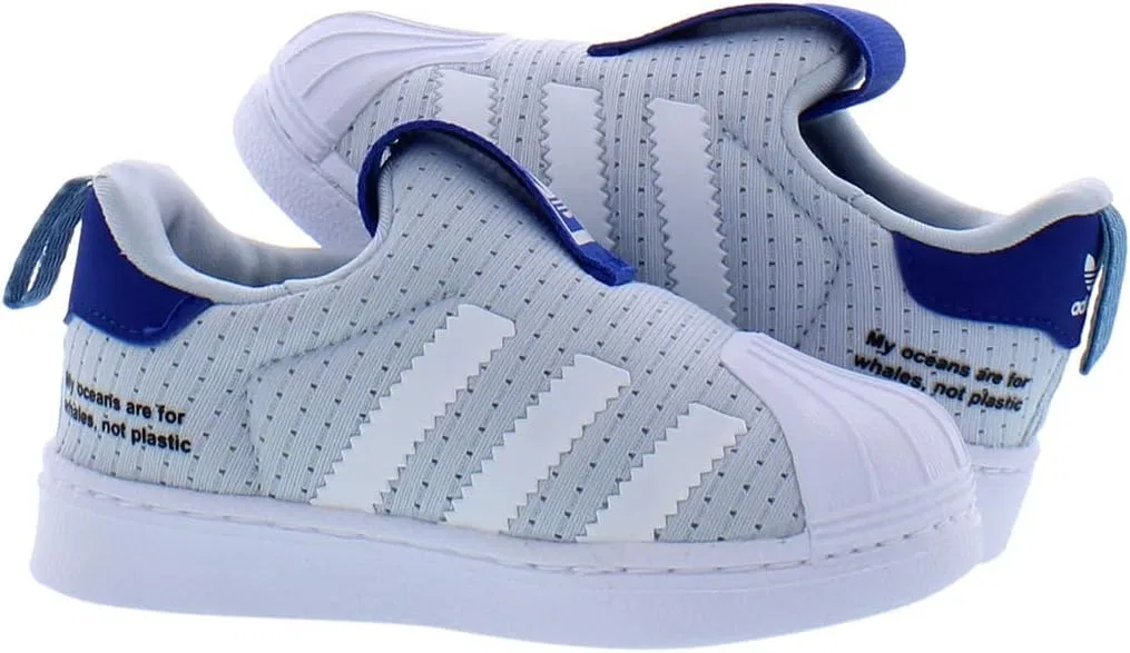 Кроссовки с синтетической кожей Adidas, Grey/Blue — фото 3