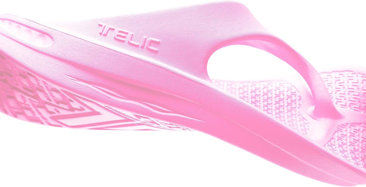 Сандалии Telic Energy Flip Flop - комфортная обувь для мужчин и женщин, розовый — фото 3