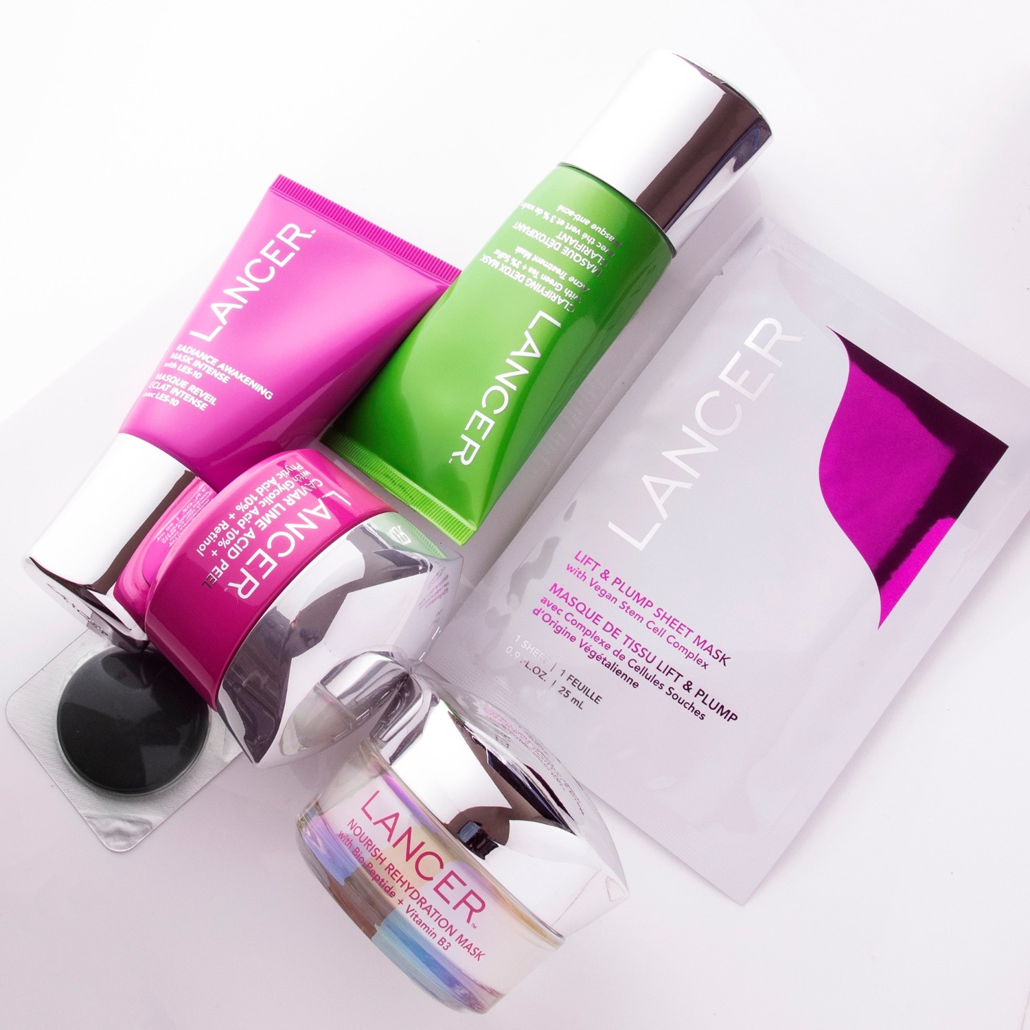 Маска для лица Lancer — Nourish rehydration mask , объем, 50 мл — фото 4