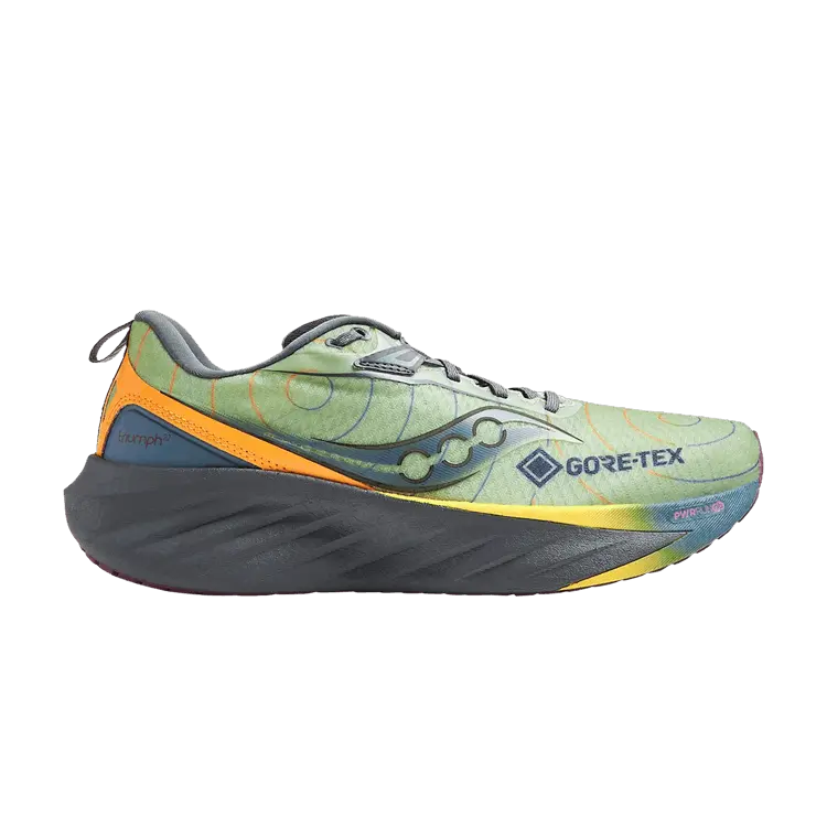 

Кроссовки Saucony Triumph 22 GORE-TEX 'Sage Carbon', зеленый