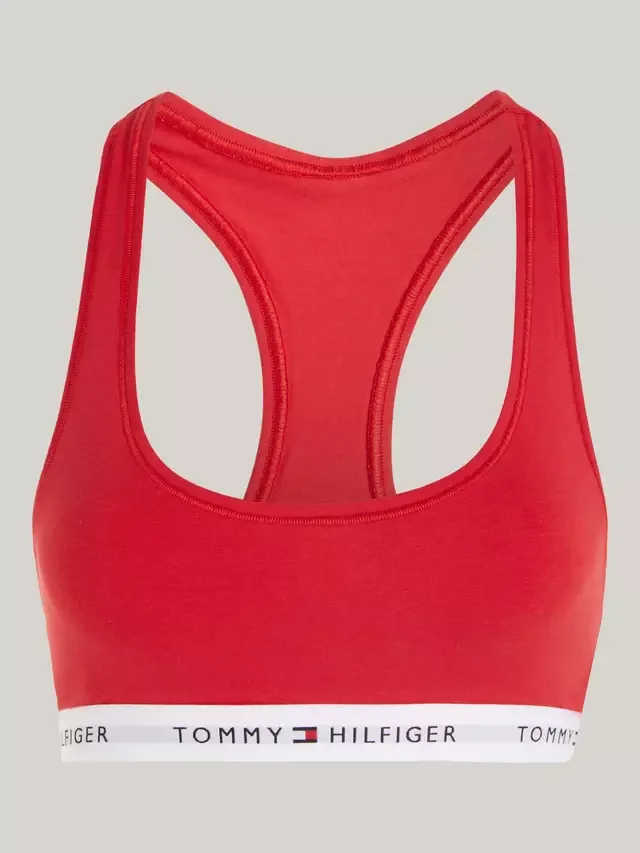 Бюстгальтер без подкладки Tommy Hilfiger, Primary Red — фото 4