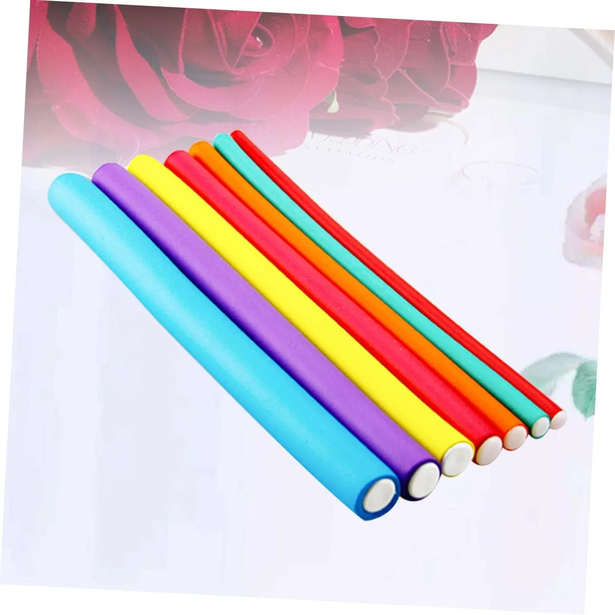 Набор для волос Cold Wave Hair Roller Frcolor, 20 шт, разноцветный — фото 3
