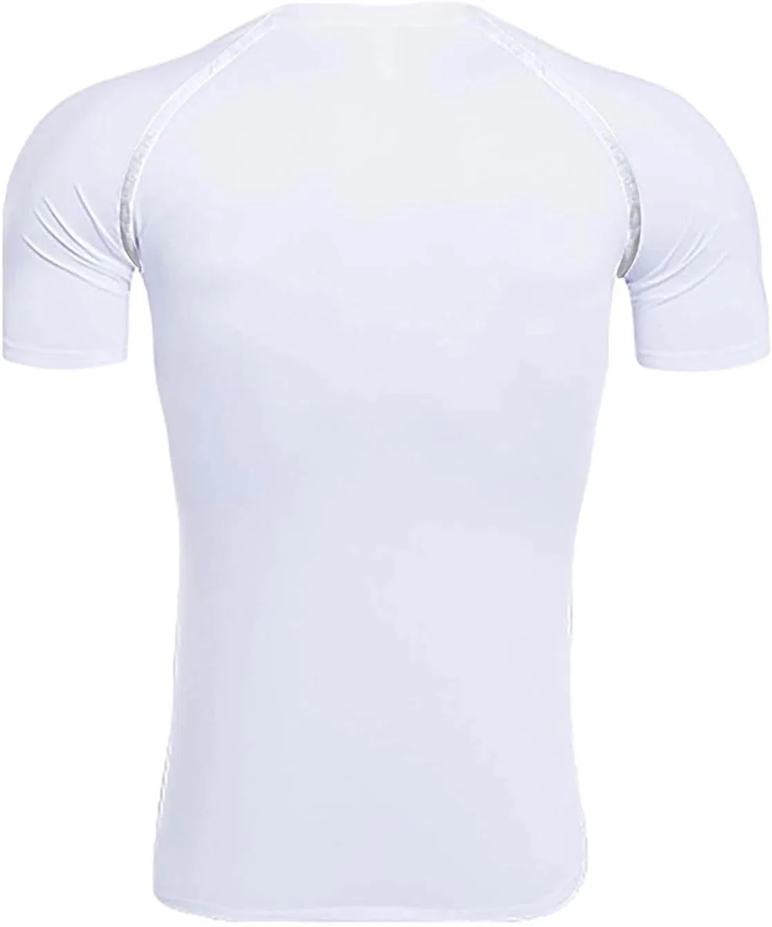Компрессионная футболка с коротким рукавом, Athletic Muscle Fit, белая — фото 3