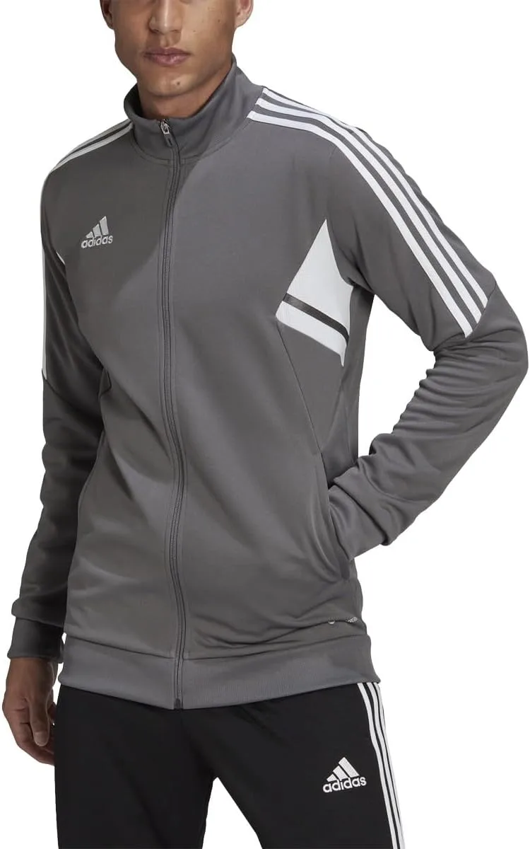 Толстовка Adidas Condivo22 Track - мужская футбольная, серый