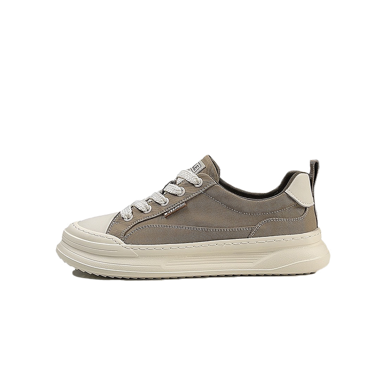 

SHUPATE Дышащие и легкие мужские низкие кеды из холста цвета хаки, цвет Khaki
