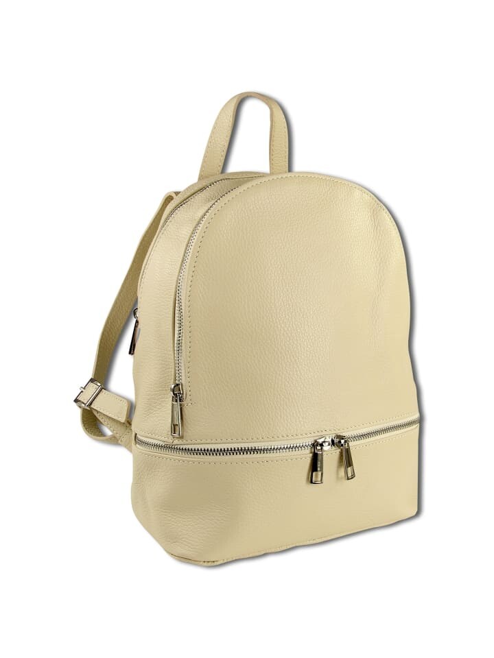 

Рюкзак Toscanto Cityrucksack Leder beige ca. 32cm