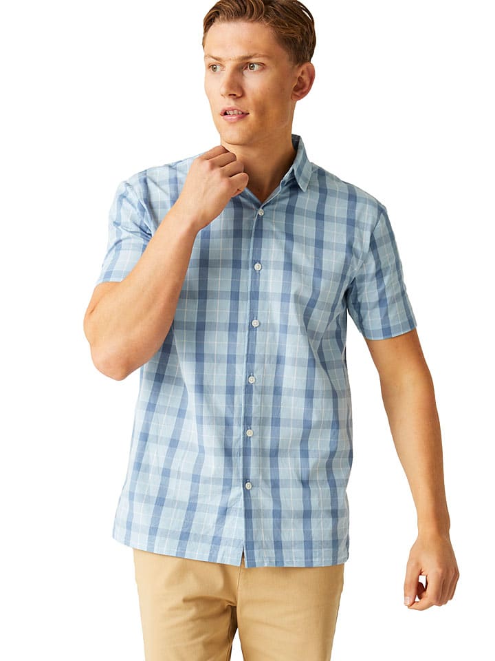 

Regatta Светло-голубая рубашка «Денмур»