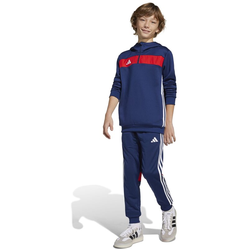 Толстовка с капюшоном Tiro 25 Essentials Kids Sweat Adidas, мультиколор — фото 4