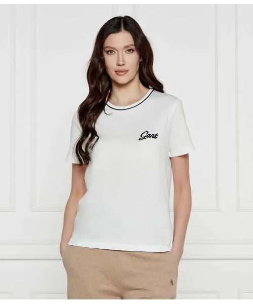 

Футболка Regular fit Gant, белый