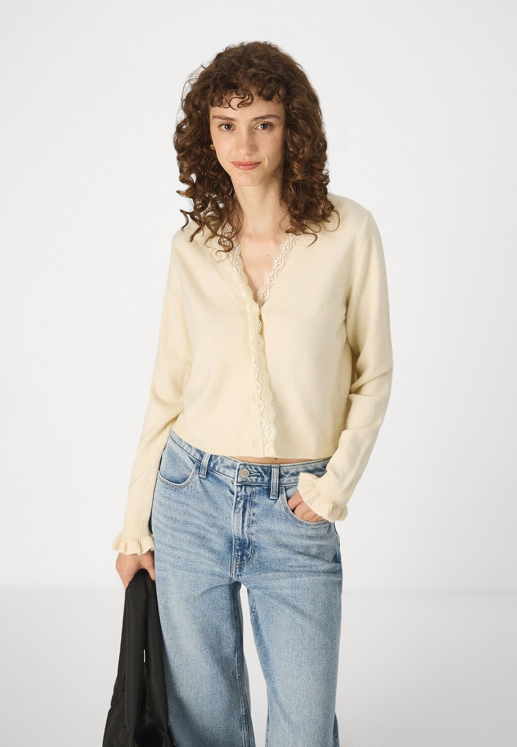 

Кардиган VIRIL V-NECK CARDIGAN VILA, серо-коричневый