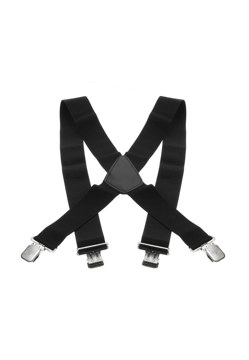 

Пояс HOSENTRÄGER BREIT 3.5 CM MIT SEHR STARKEN 4 CLIP Maxte, черный