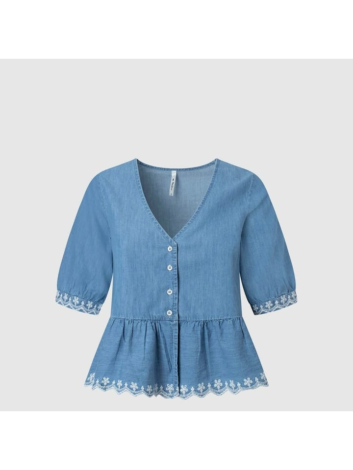 

Блуза Pepe Jeans Hemd, синий