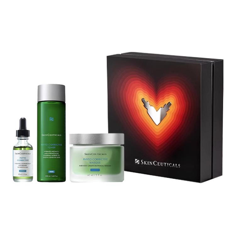 

Набор для ухода за кожей лица XIULIKE Qixi Festival Limited: корректирующая цвет сыворотка, маска для лица, увлажняющий и восстанавливающий уход, 30 мл + 60 мл + 200 мл Skinceuticals, essence 30ml + facial mask 60ml + water 200ml