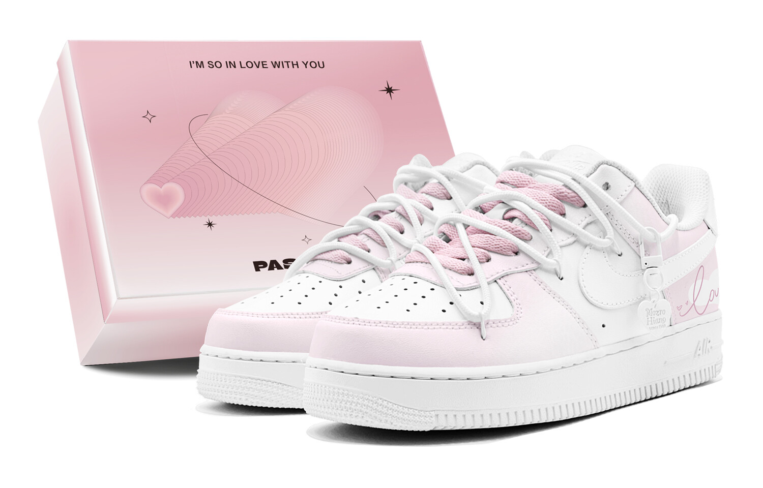 

Кроссовки Nike Air Force 1 Skateboarding Shoes Women's Low-top White, белый