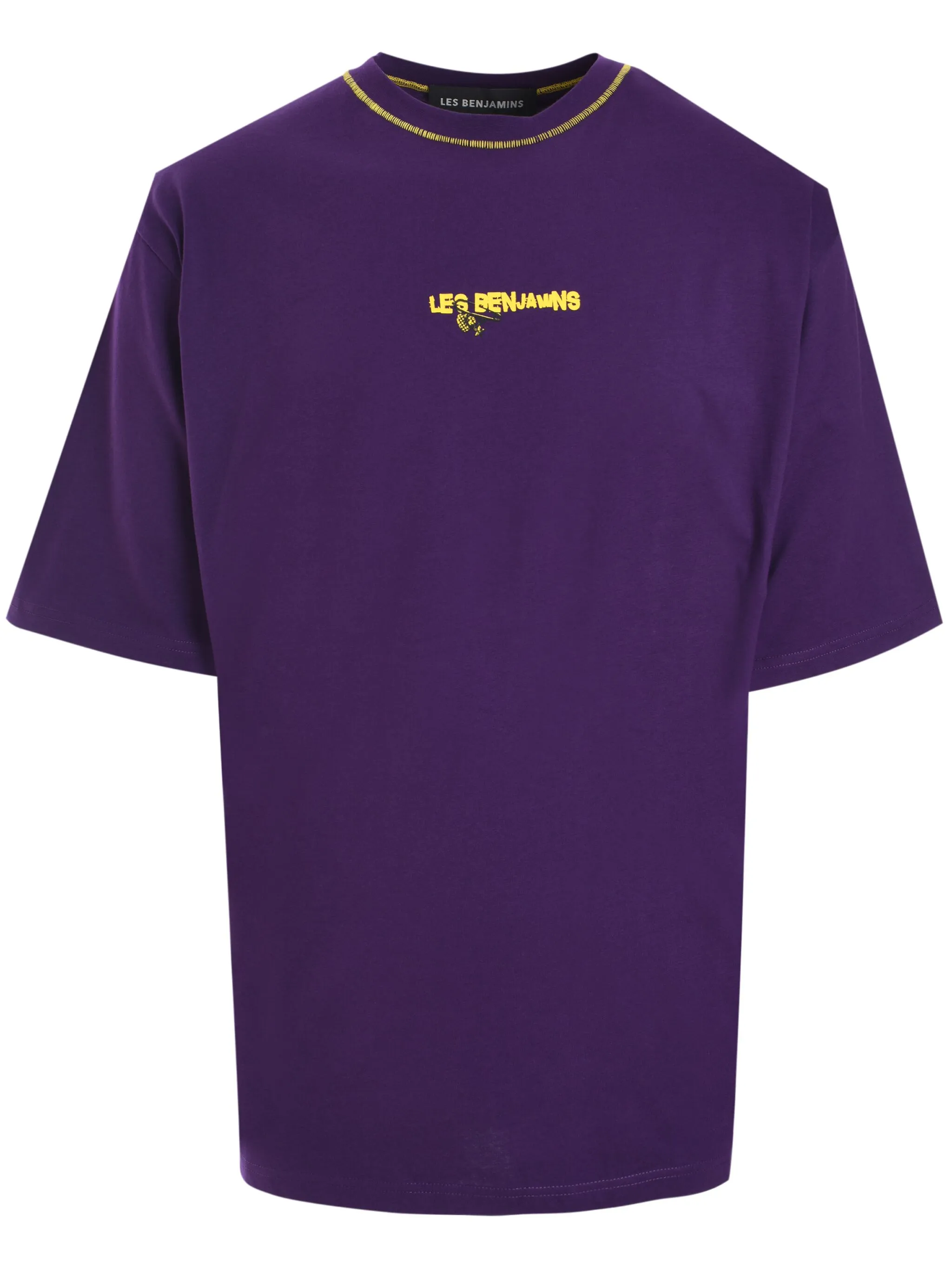 

Футболка с графичным принтом Les Benjamins, фиолетовый