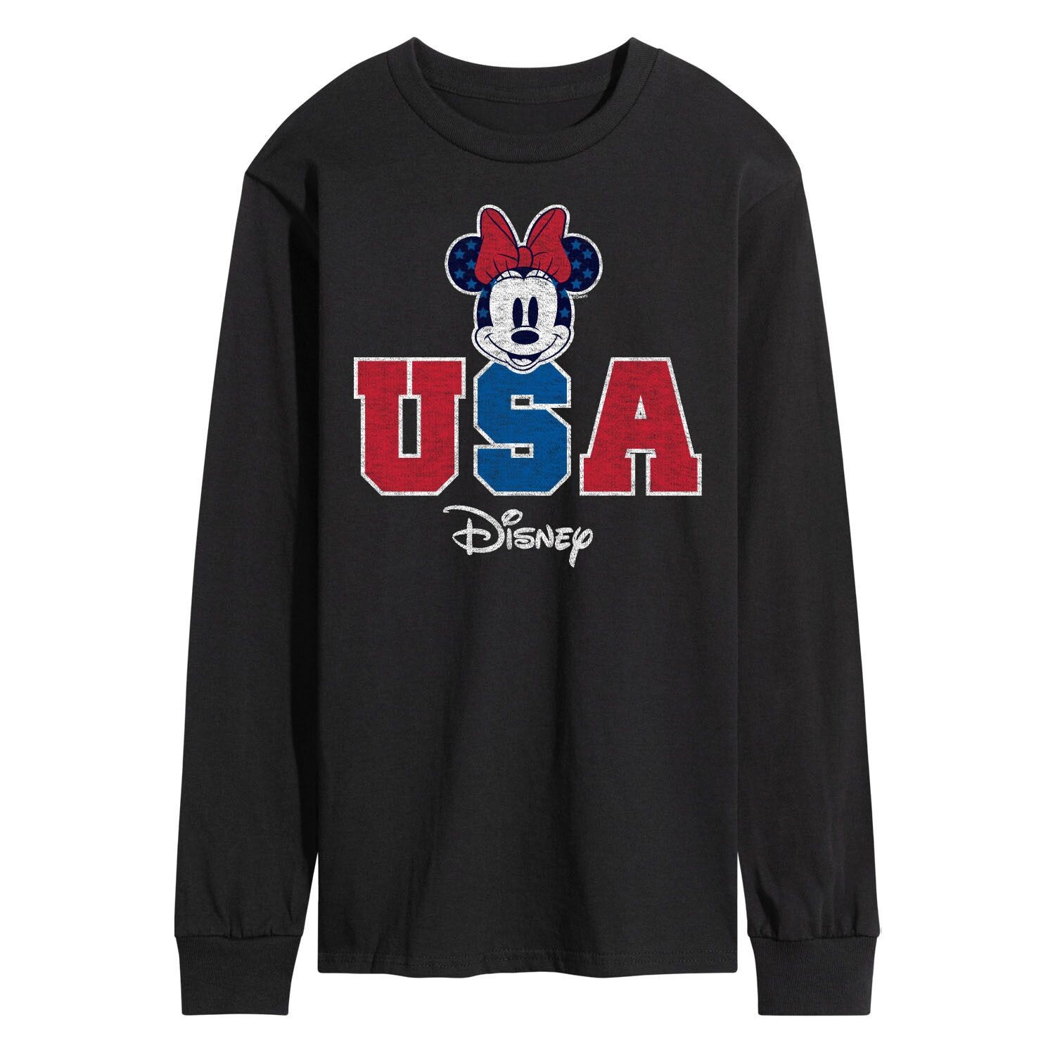 

Мужская футболка Disney's Minnie Mouse, США, с длинным рукавом Licensed Character