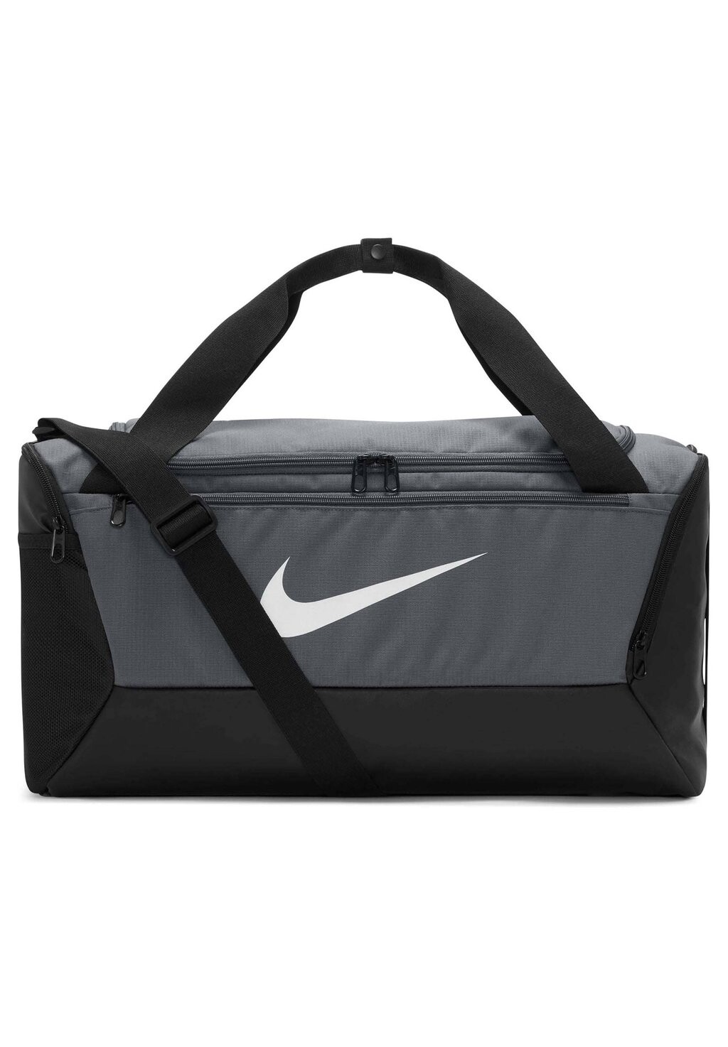 

Сумка спортивная BRASILIA DUFFEL UNISEX Nike, железно-серый черный белый